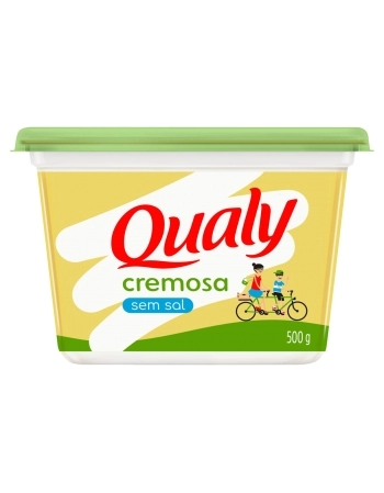 Margarina Qualy Cremosa Sem Sal 500g