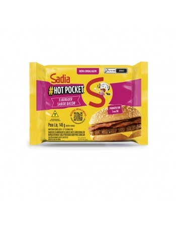 Hot Pocket Sadia X-Bacon 145g