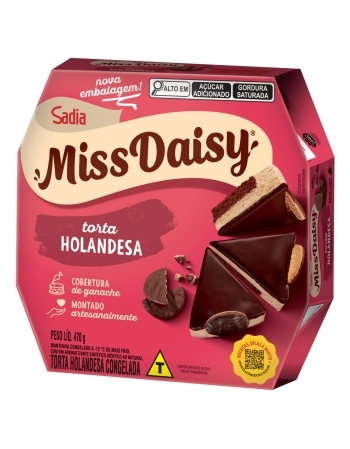 Torta Holandesa Miss Daisy Sadia 470g