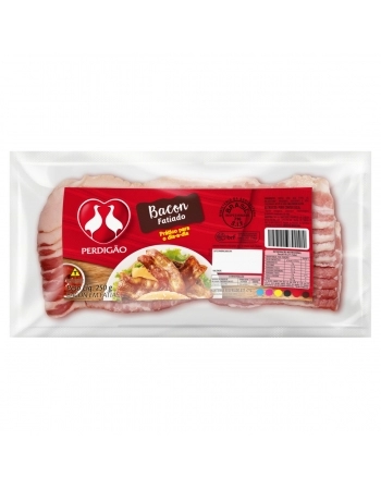Bacon Defumado Fatiado Perdigão 250g