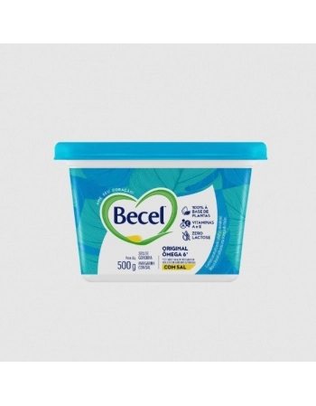 Margarina Ômega 6 Original Com Sal Becel 500g