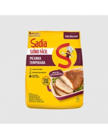 Picanha Suína Temperada Sadia Assa Fácil 750g