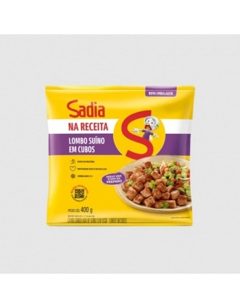 Lombo Suíno Cubos Sadia 400g
