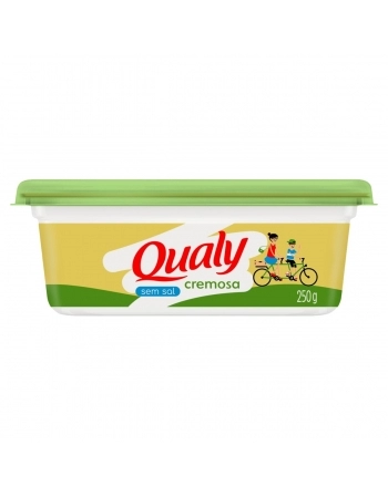 Margarina Qualy Cremosa Sem Sal 250g
