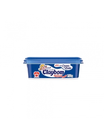 Margarina Sabor Manteiga Com Sal Claybom Pote 250g