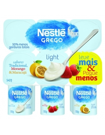 Nestlé Grego Light 3 Sab 540g