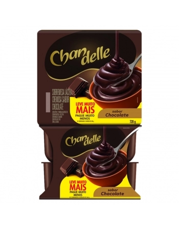 Chandelle Chocolate 720g Pr90g gtrs