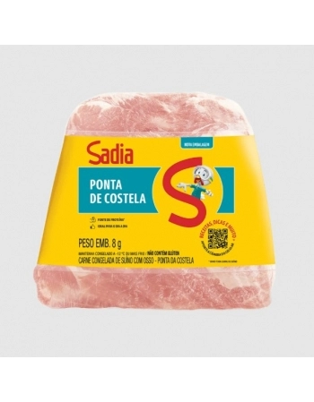 Ponta De Costela Suína Sadia 10Kg