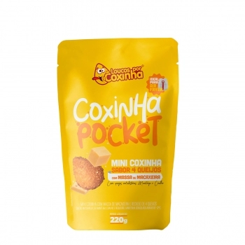 Coxinha De Queijos Pocket Loucos Por Coxinha 220g