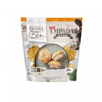 Empada De Frango Mini Pré Assado Padaria Do Ben 380g