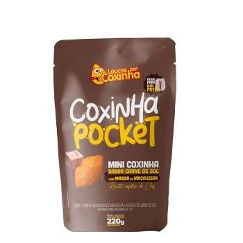 Coxinha De Carne Pocket Loucos Por Coxinha 220g