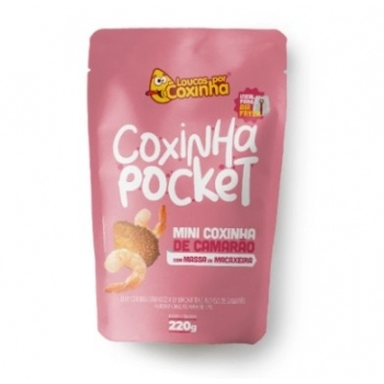Coxinha De Camarão Pocket Loucos Por Coxinha 220g