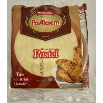 Massa de Pastel Industrial Pasticrem 500g