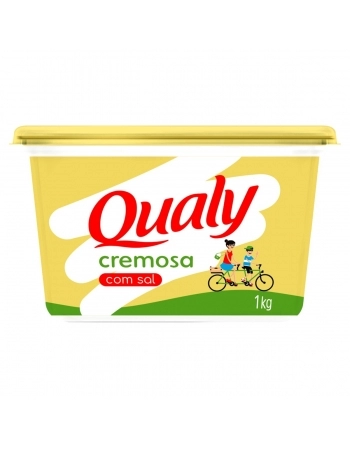 Margarina Qualy Cremosa Com Sal 1Kg